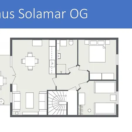 In Ruhiger Lage Und Mit Balkon - Solamar Og 公寓 *